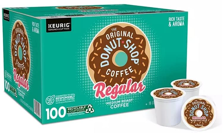 Single-Serve Medium Roast Coffee Pods, 100 Count Z77710
