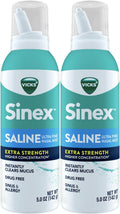 Extra Strength Nasal Spray, 3X Concentrated Drug Free Ultra Fine Mist, 5 OZ x 2 P883113