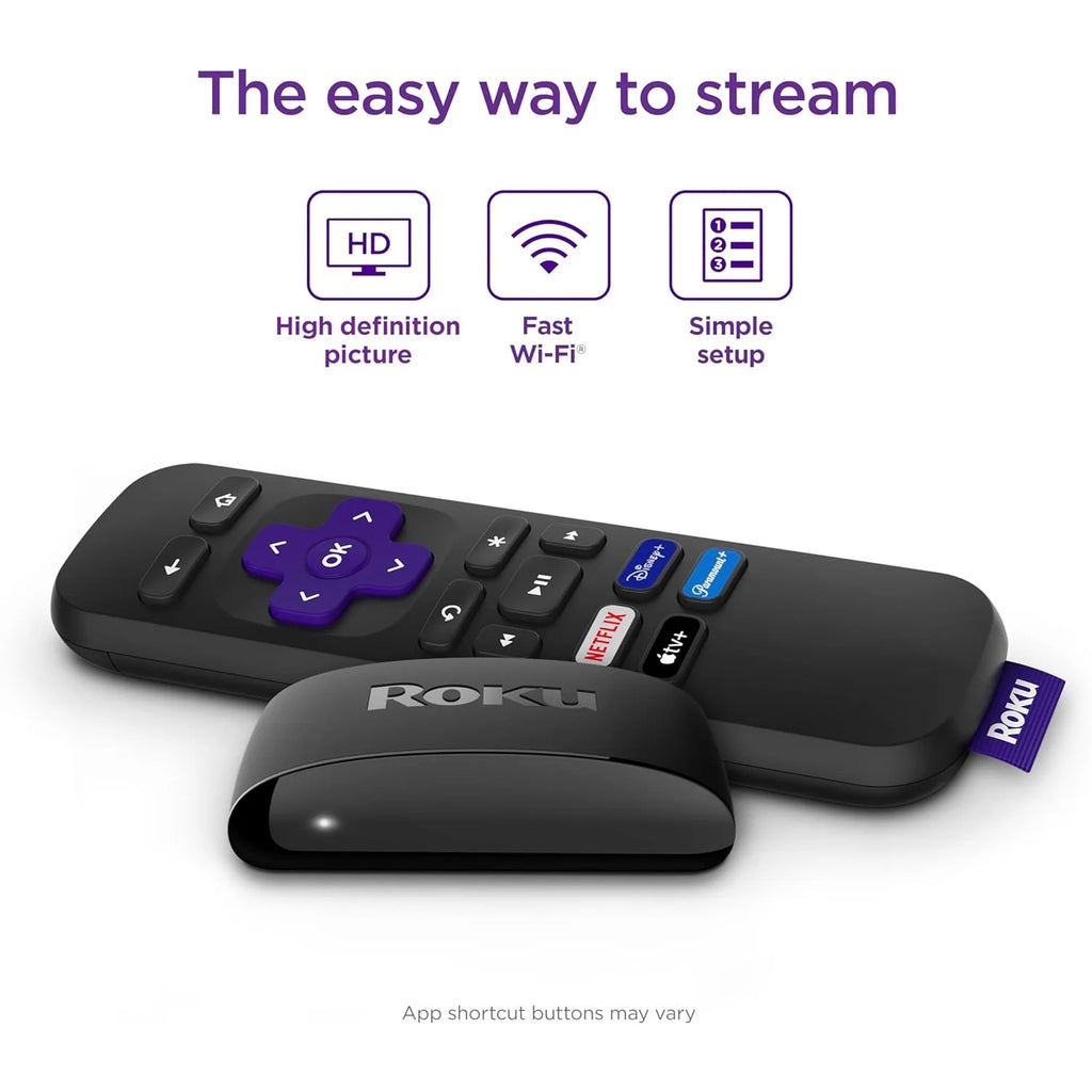 4K HDR Dolby Vision Streaming Device with Voice Remote Pro and Roku Express HD Bundle M678110