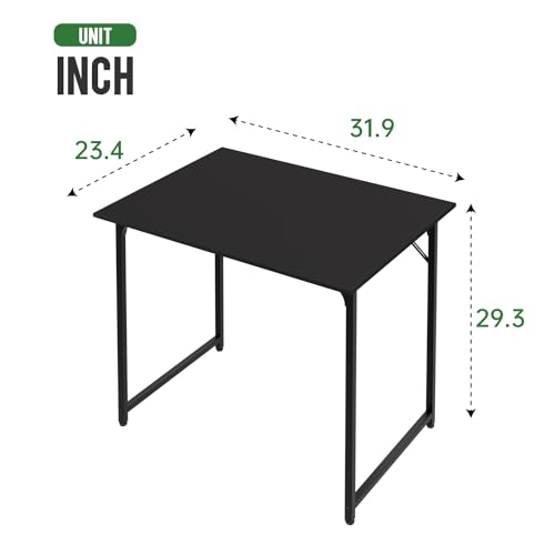 32 Inch Computer Desk with Metal Frame X873