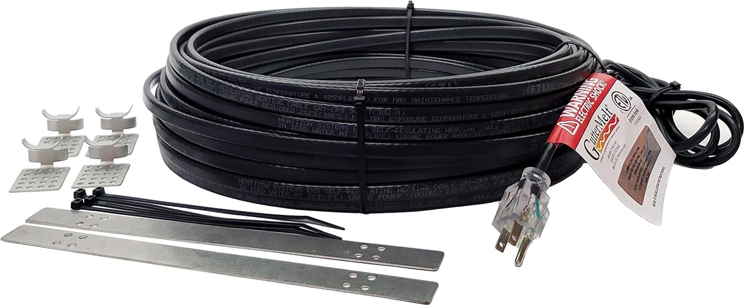Roof & Gutter Snow Deicing Cable Kit (50 feet) P41874