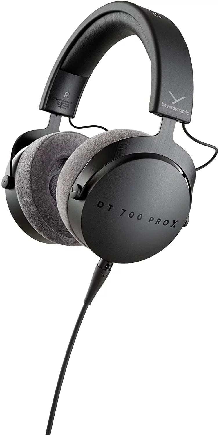 Closed-Back Studio Headphones Bundle with Detachable Cable, Headphone Splitter, Extension Cable U893