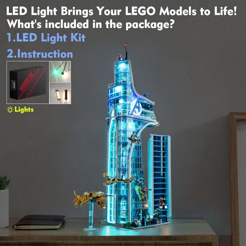 LED Light Kit for Building Set (Lights Only, No Models) F45808