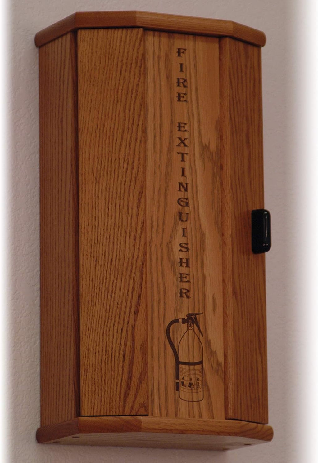 5-Pound Wooden Fire Extinguisher Cabinet L7385