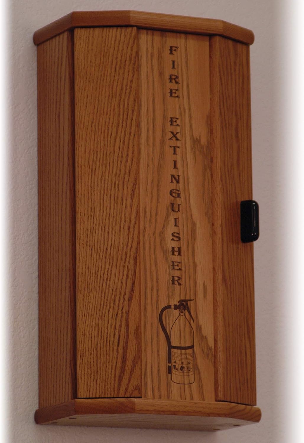 5-Pound Wooden Fire Extinguisher Cabinet L7385