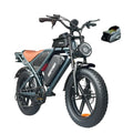 1500W Peak 20" Fat Tire Dual Suspension Electric Bike V117
