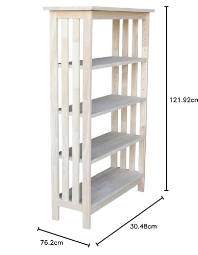 4 Tier Mission Shelf Unit L557