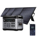 2400W Solar Generator with 200W Solar Panel, 2048Wh Power Station G693397
