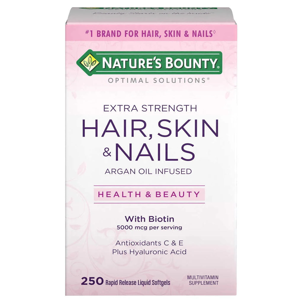 250 Softgels Hair Skin and Nails I36542