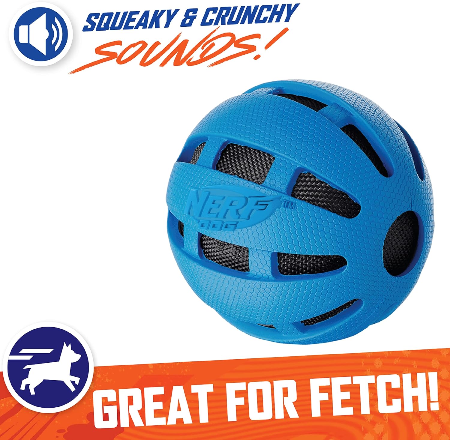 Blue Rubber Ball Dog Toy X630
