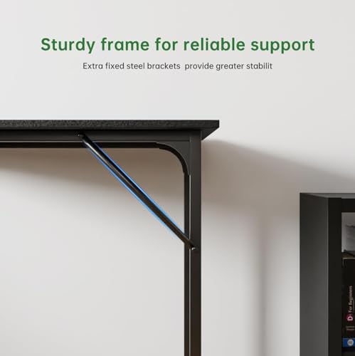 32 Inch Computer Desk with Metal Frame X873