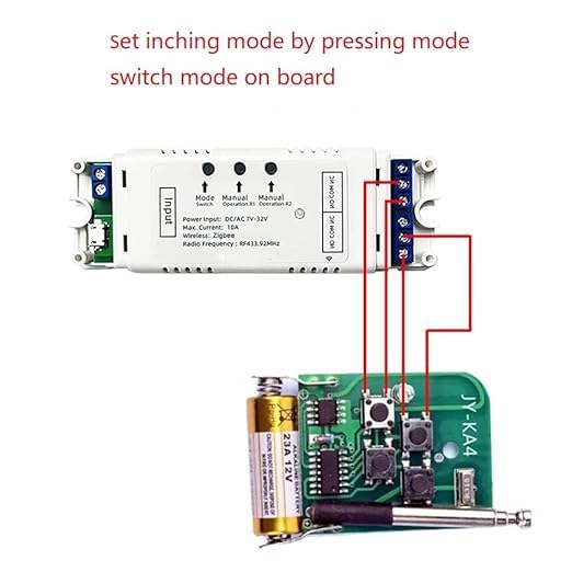 Zigbee 4CH DC7-32V USB 5V Relay Smart Switch Module I5329