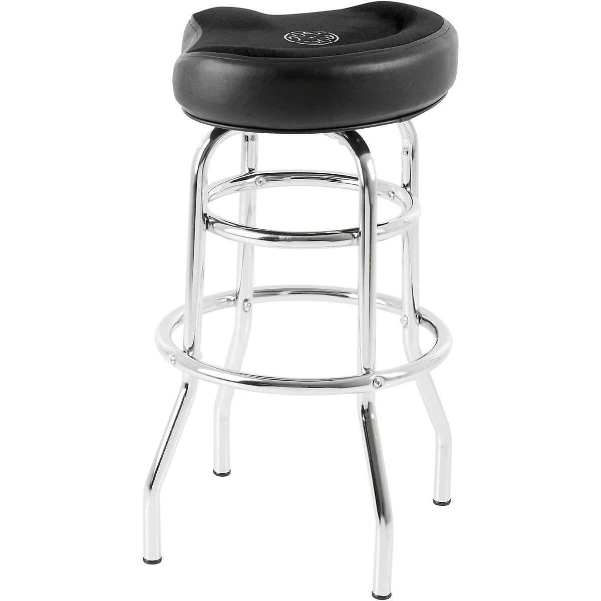 Black Tall Saddle Seat Stool E861