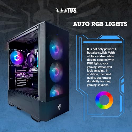 Desktop PC Ryzen 5 5500, RTX 3050 6GB, 16 GB RAM, SSD 480GB M.2 NVME, Mouse and Keyboard Y421
