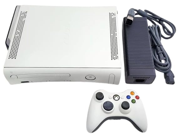 White 250GB Hard Drive Video Game Console Gaming System Bundle S8665