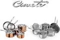 11pc Stainless Steel Cookware Set V373889