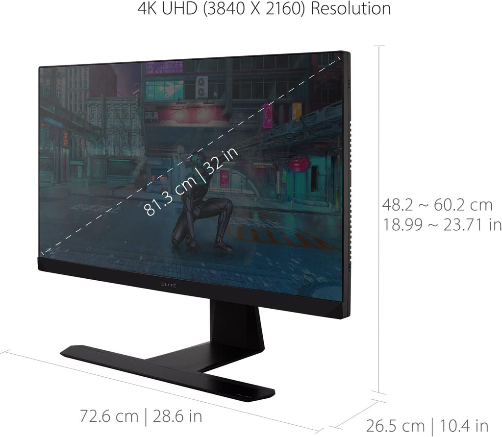 32 Inch 4K IPS 144Hz Gaming Monitor with Mini LED Q815309