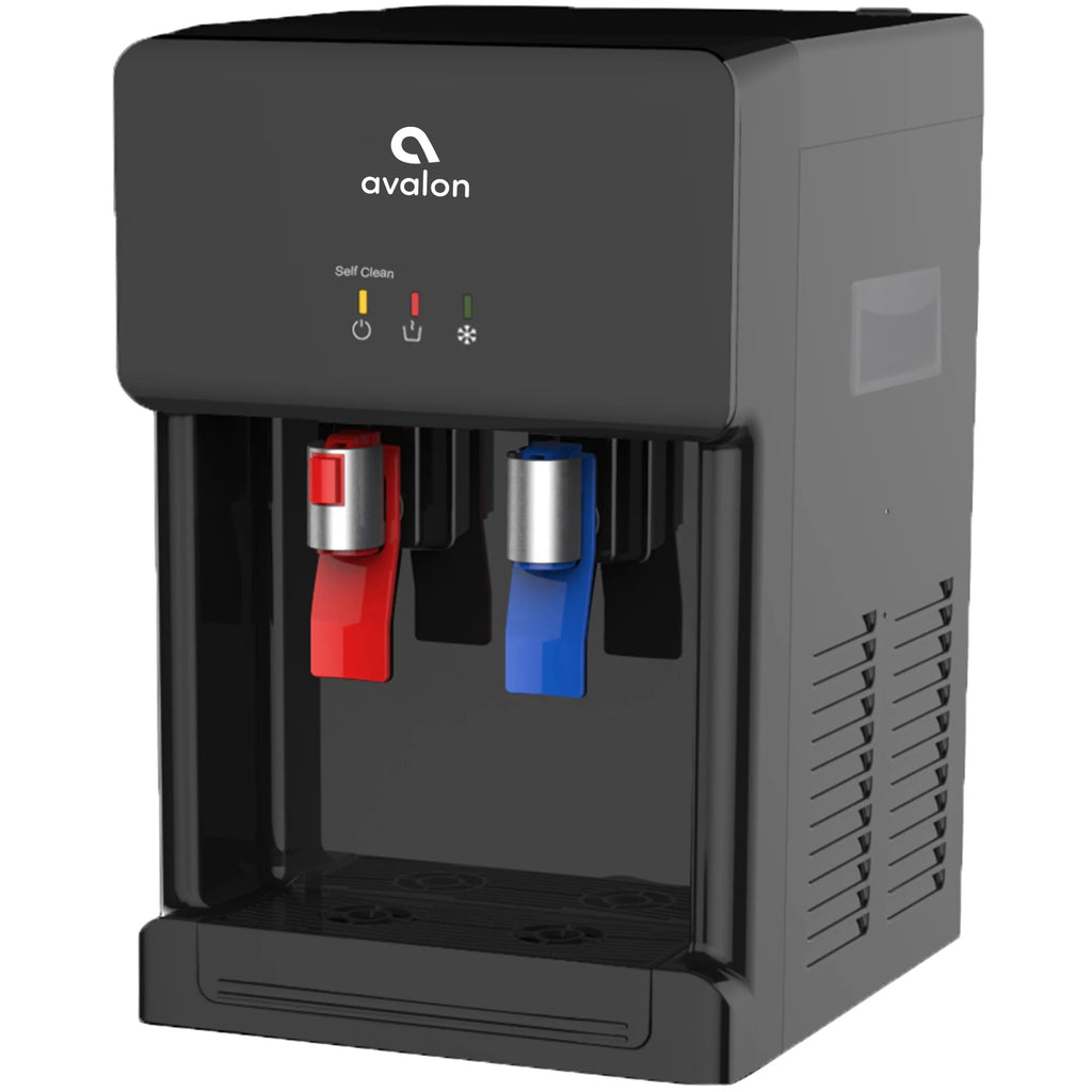 Black Countertop Bottleless Water Dispenser Hot Cold E3444