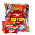 Bulk Chocolate Candy Mix Miniature Size - 5 Pounds Approx 210 pieces O5507
