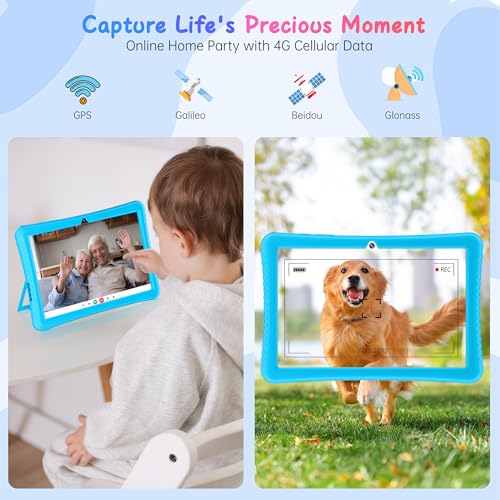 Black 10.1 Inch Tablet with 4G SIM, 3GB+32GB, IPS Display H2374