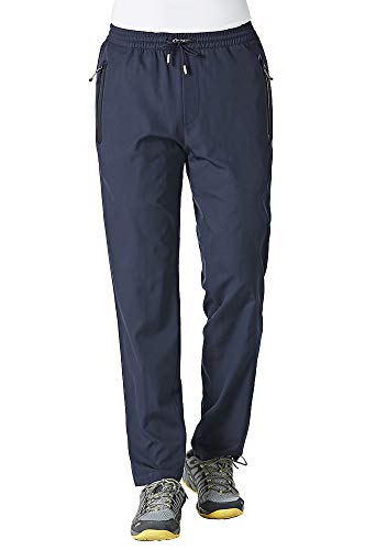 Mens Quick Dry Lightweight Joggers Athletic Pants with Zipper Pockets V66555