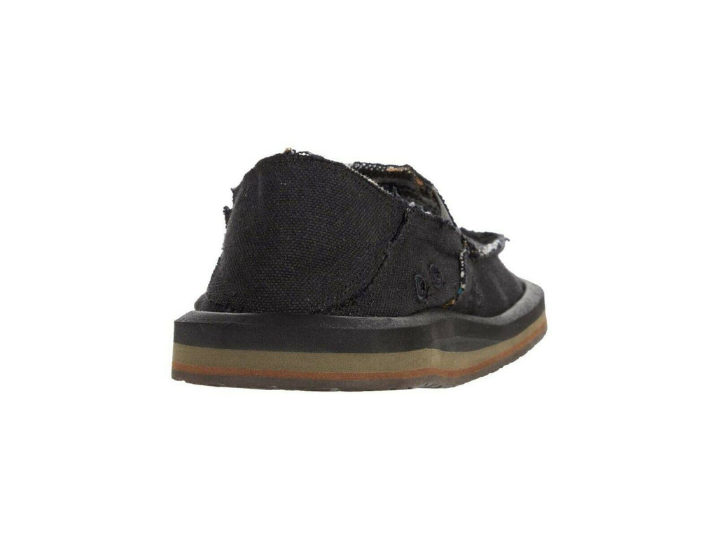 Black Hemp Shoes Y395