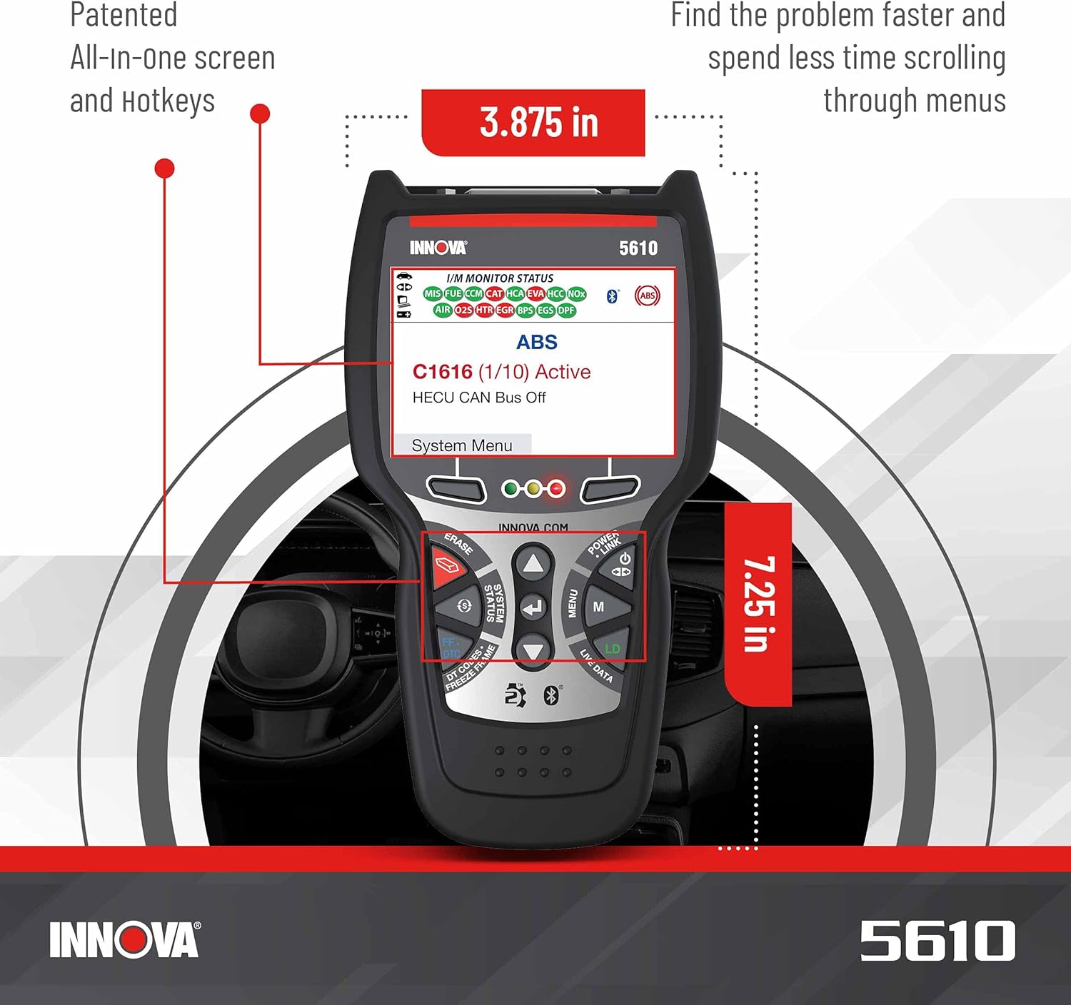 OBD2 Diagnostic Code Scanner E8031