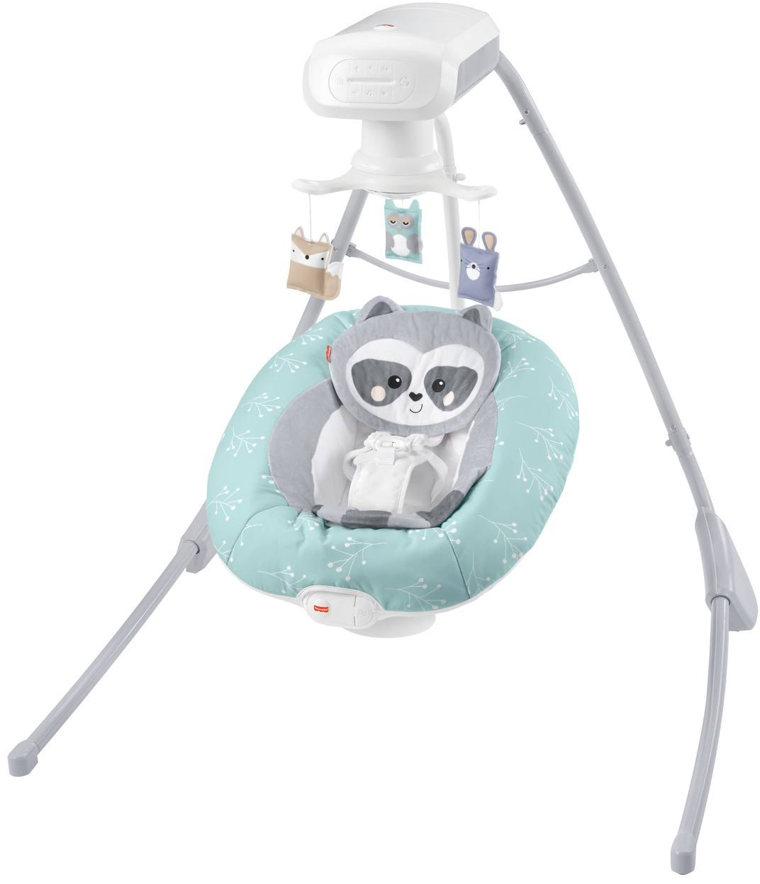 Baby Raccoon Cradle N Swing W121