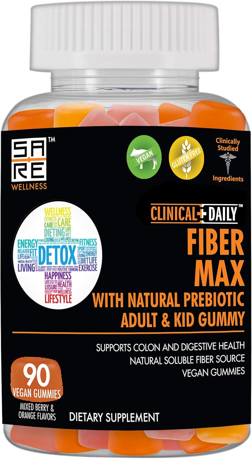 90 Gluten-Free Fiber Gummies U16058
