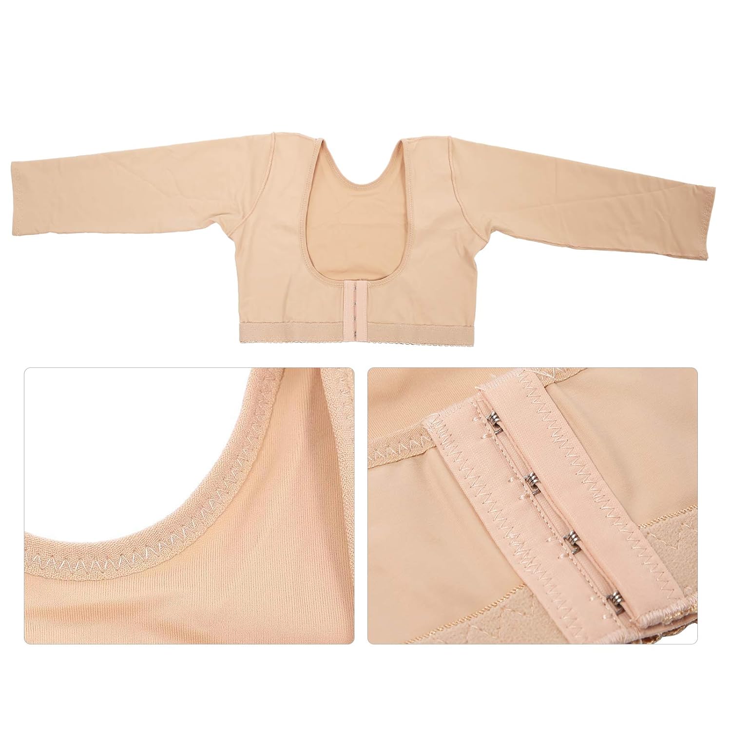 Women Posture Shaper Upper Arm Shaper Shapewear Compression Sleeves Posture Corrector Slimming Upper Sleeves Body Shaper Back Support Vest F424094