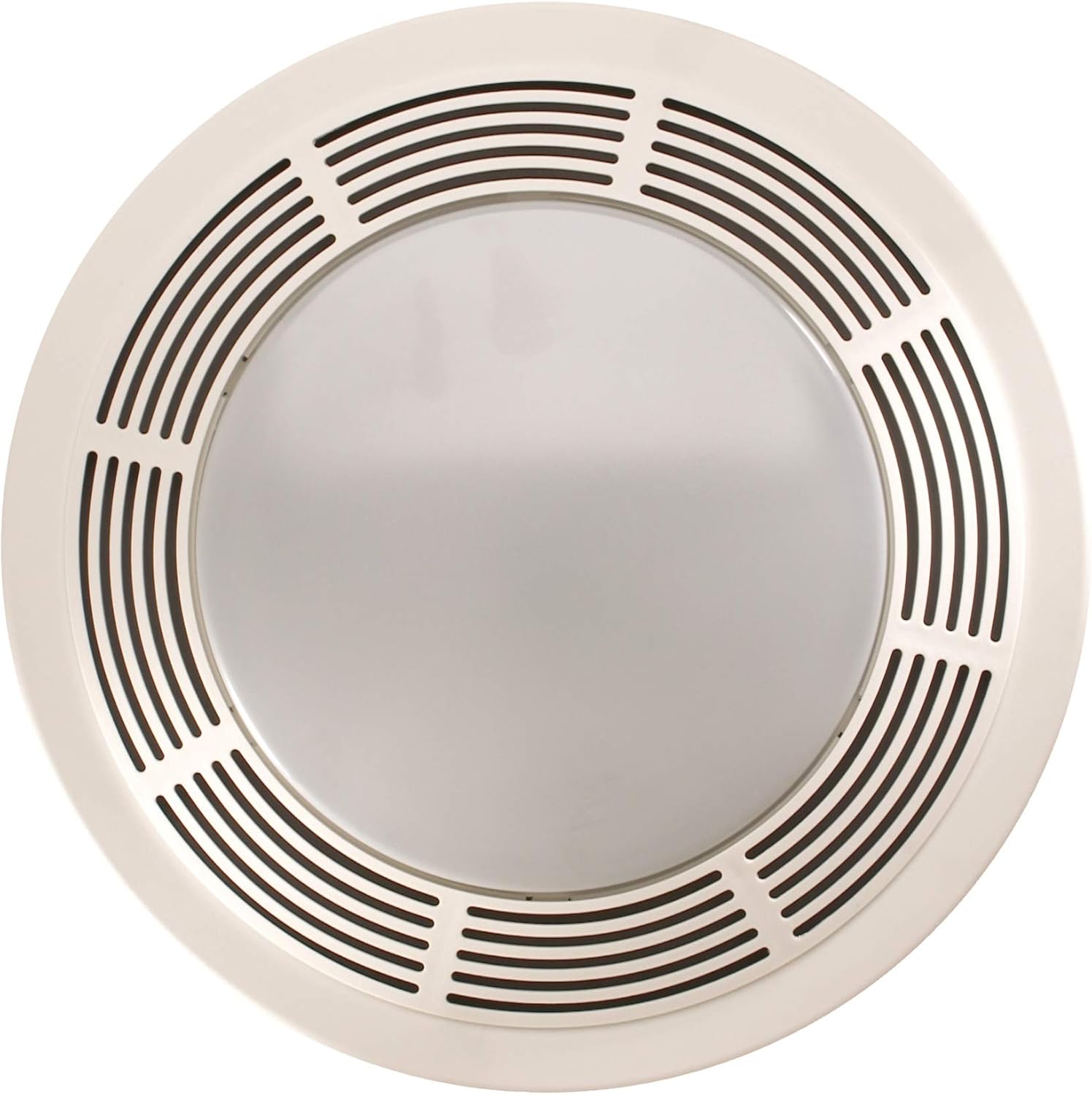 Exhaust Fan and Light with Glass Lens, 100 CFM B8408