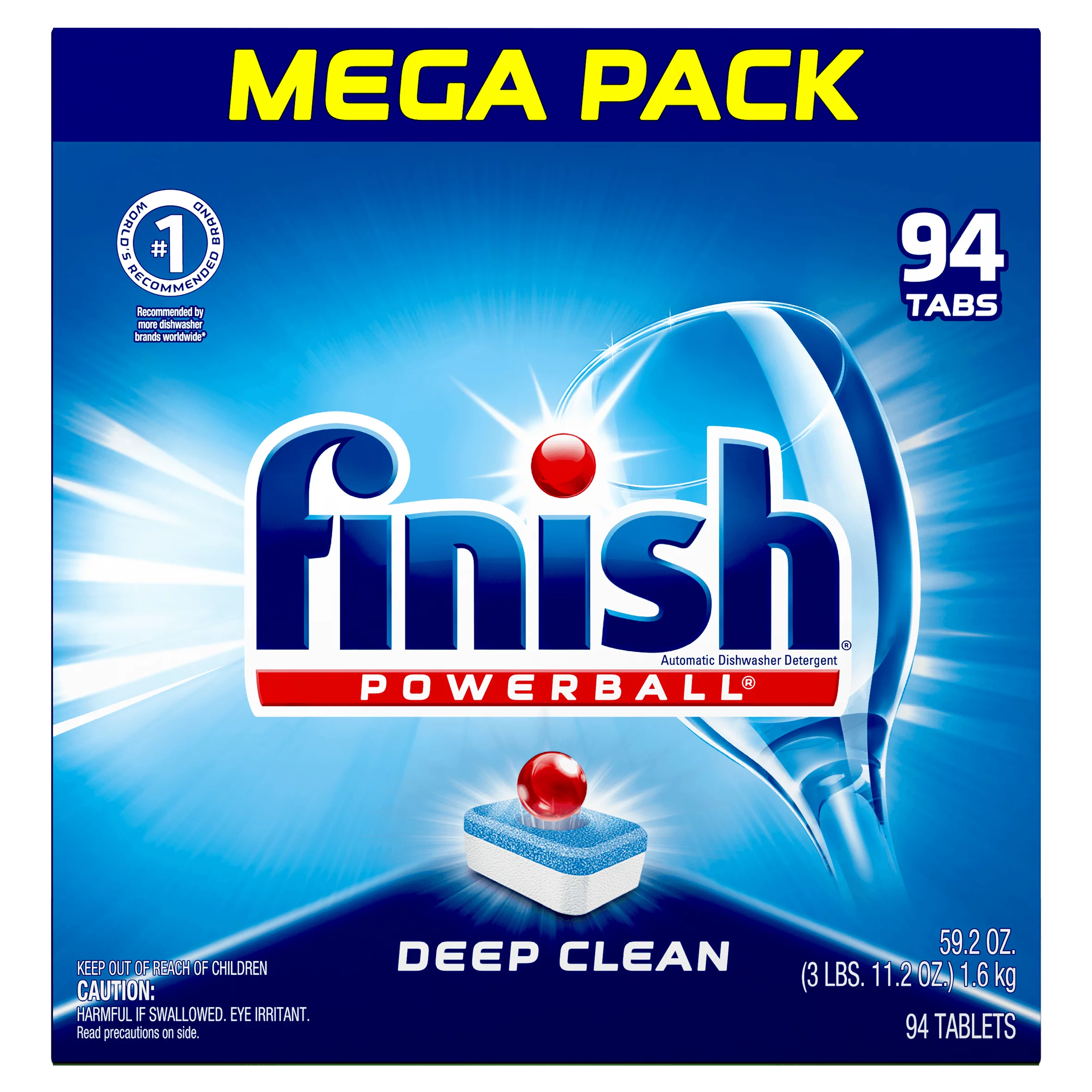 94 Count Fresh Scent Dishwasher Tabs J7072