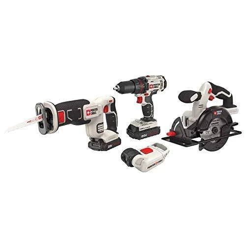 Cordless Drill Combo Kit Power Tool, 4-Tool H873941