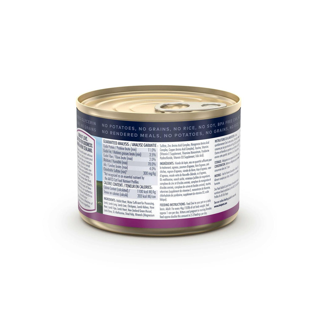 Rabbit & Lamb Recipe Canned Cat Food Z794