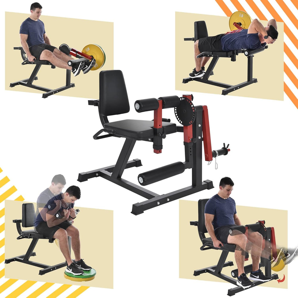 Adjustable Leg Extension and Curl Machine L72853