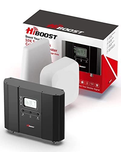 Cell Phone Signal Booster with 2 Indoor Antennas 4G 5G LTE L17081
