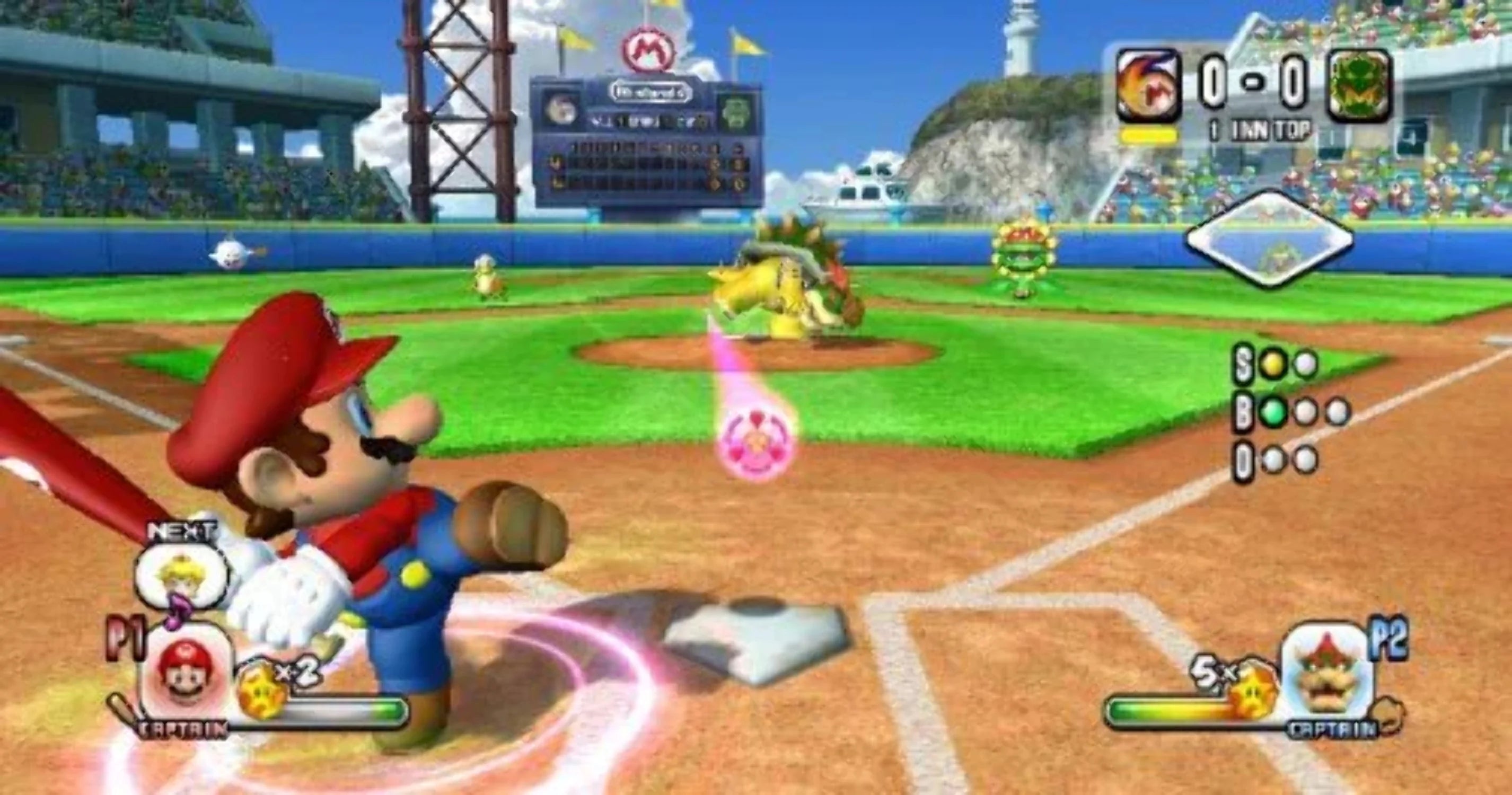 Mario Super Sluggers Nintendo Wii O68828
