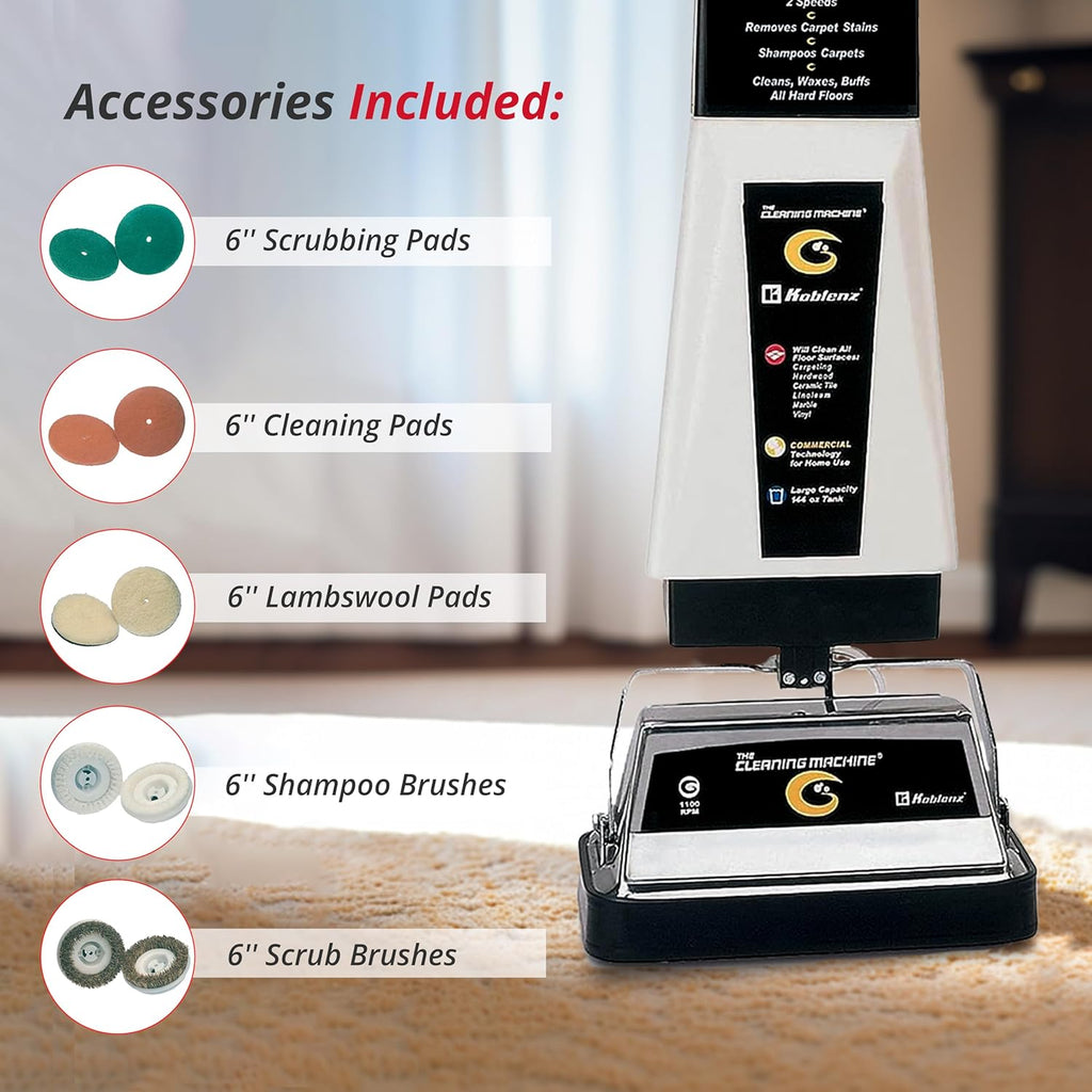 Commercial Floor and Carpet Shampoo Polisher E2072