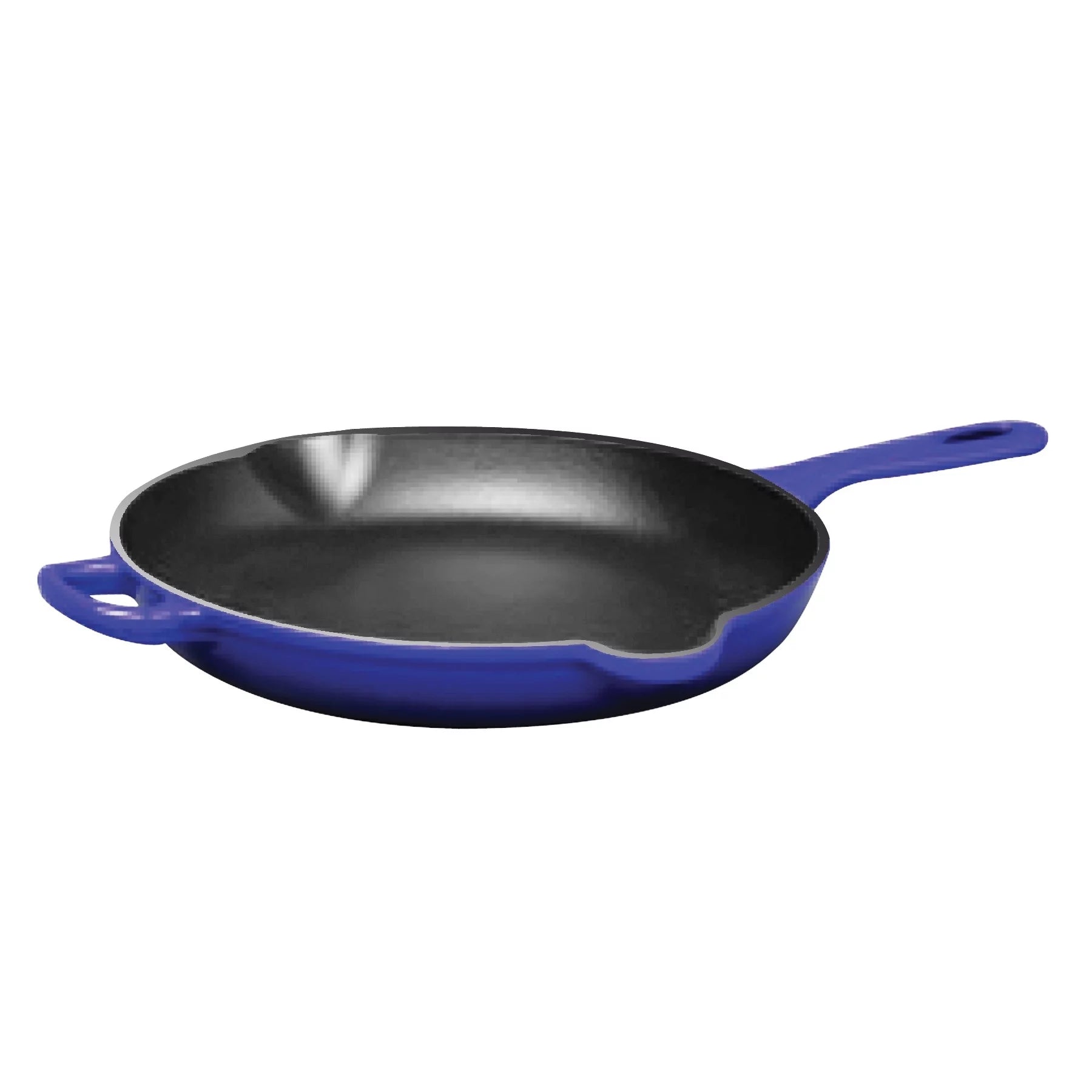 10 inch Round Cast Iron Skillet Cobalt Blue K293068