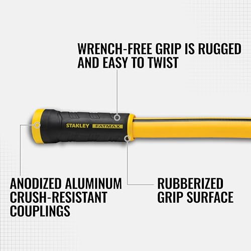 50' x 5/8" Yellow Water Hose U415693