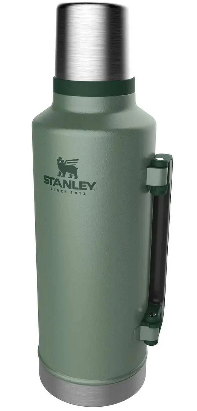 2 QT Hammertone Green Bottle S267
