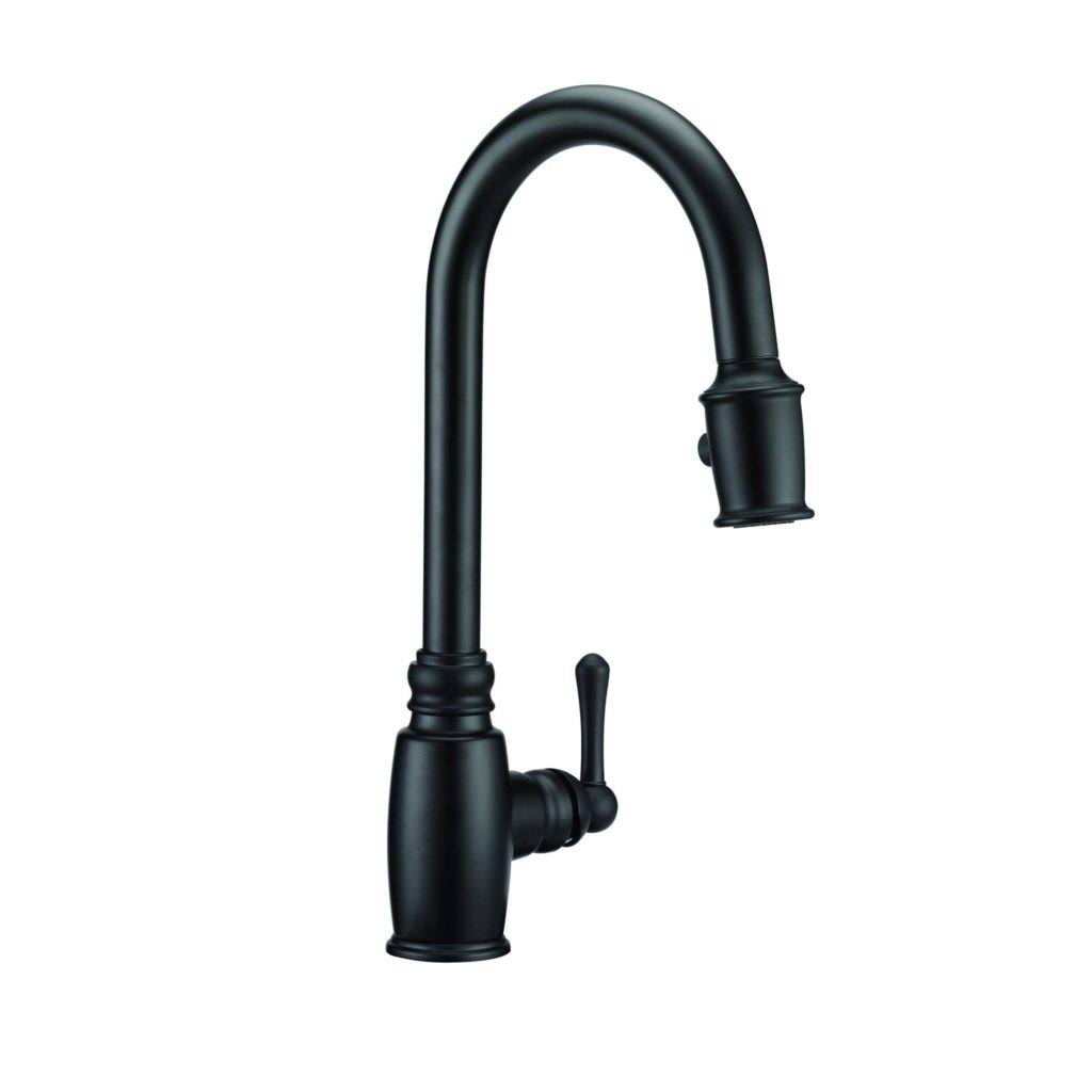 Chrome Single Handle Pull-Down Kitchen Faucet Z4030