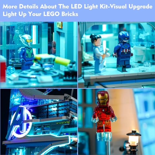 LED Light Kit for Building Set (Lights Only, No Models) F45808