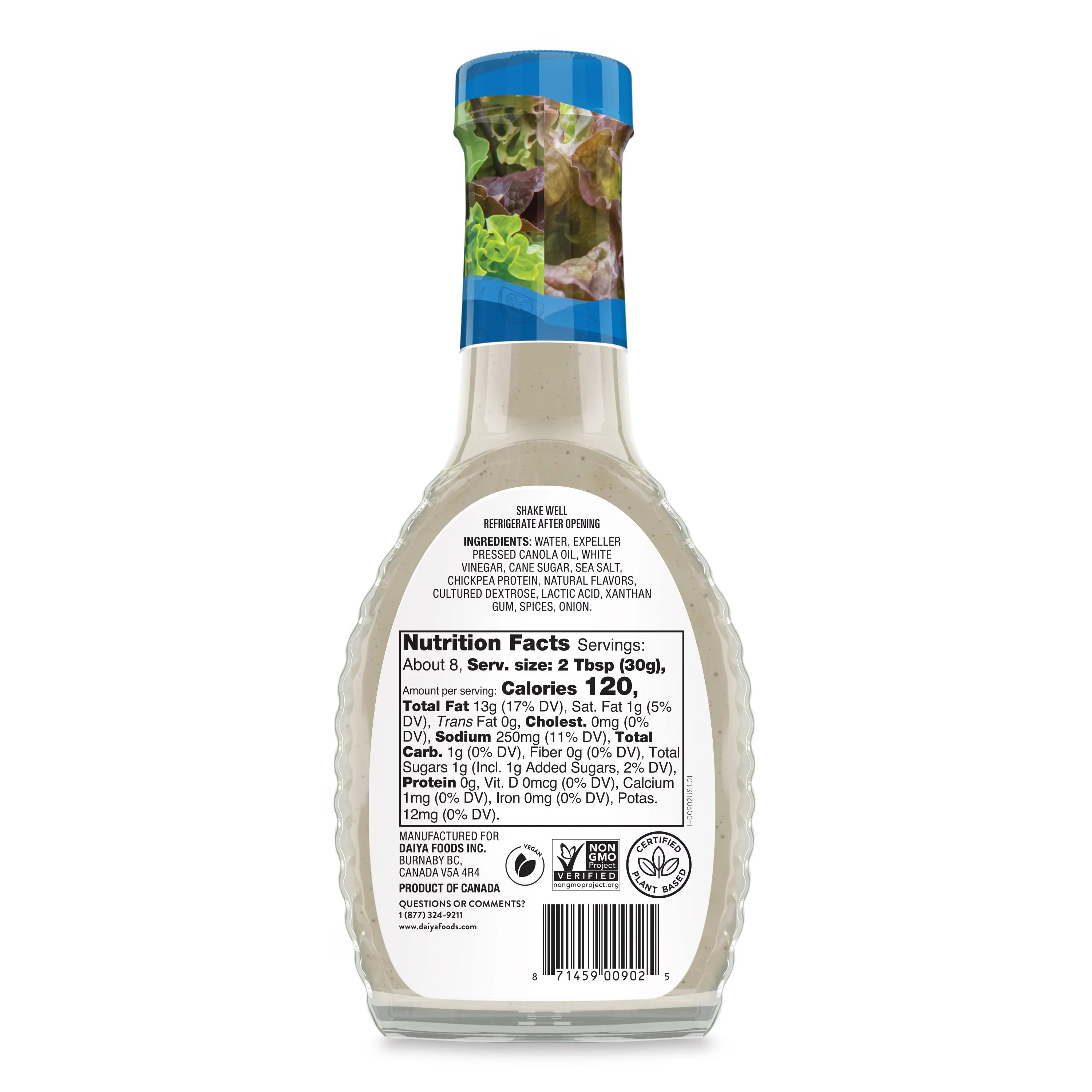 Dairy Free Blue Cheese Salad Dressing Case Of 6 8.36 Fl Oz G11875