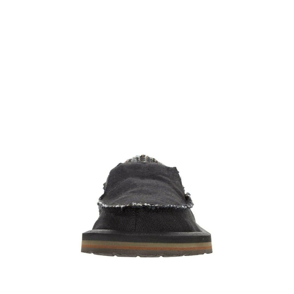 Black Hemp Shoes Y395
