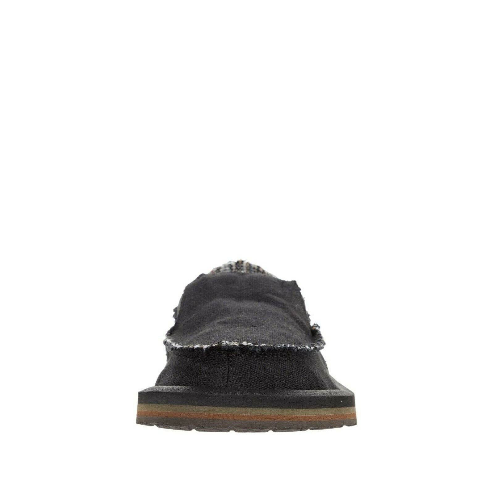 Black Hemp Shoes Y395