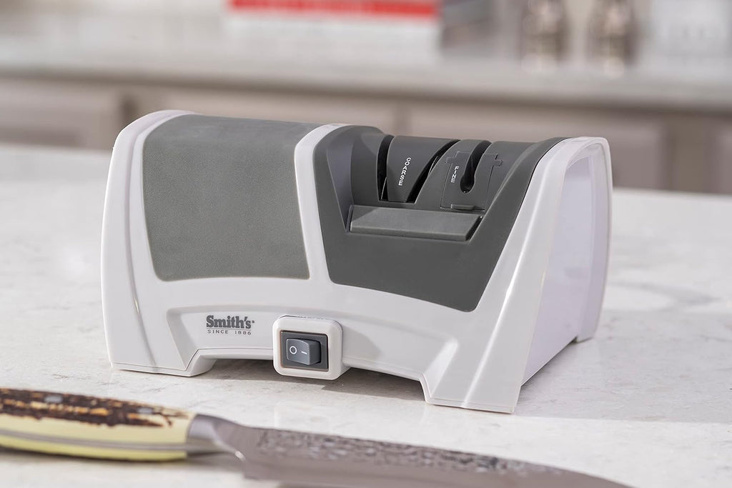 Gray/White Electric Knife Sharpener V898522