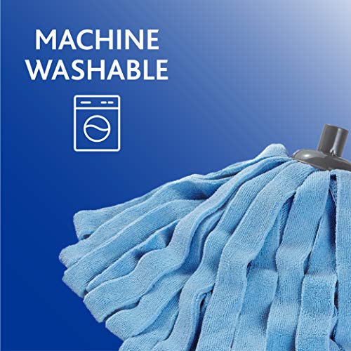 Blue/Red Microfiber Wet Mop I600301