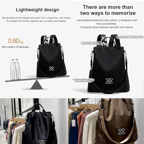 Anti-Theft Large Capacity Backpack Oxford Cloth Bag O390