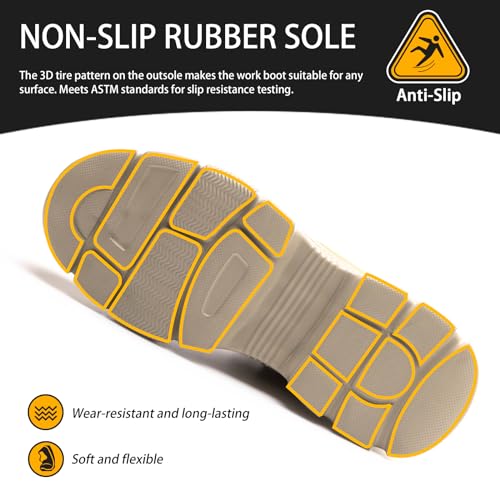Waterproof Steel Toe Work Boots O144